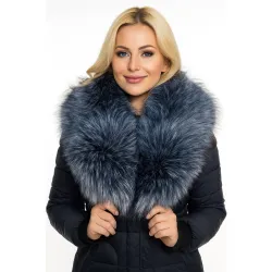 Kołnierz Futrzany Midnight Blue 10