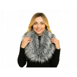Kołnierz Futrzany Szary 67