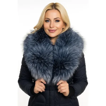 Kołnierz Futrzany Midnight Blue 10