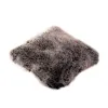 Poduszka Futrzana z eko futra jenot ozdobna futerkowa 35x35