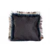 Poduszka Futrzana z eko futra jenot ozdobna futerkowa 35x35