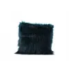 Poduszka Futrzana z eko futra jenot ozdobna futerkowa 35x35