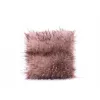 Poduszka Futrzana z eko futra jenot ozdobna futerkowa 35x35