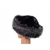 Czapka futrzana wiosenna zimowa kapelusz eko futro futrzana futerkowa