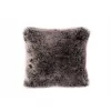 Poduszka Futrzana z eko futra jenot ozdobna futerkowa 35x35