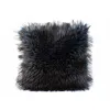 Poduszka Futrzana z eko futra jenot ozdobna futerkowa 35x35