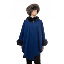 Ponczo niebieski + granat (12)