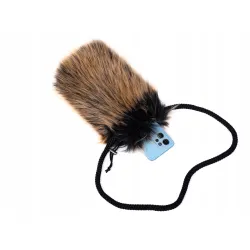 Futrzane etui pokrowiec na telefon eko futro iPhone Samsung uniwersalne