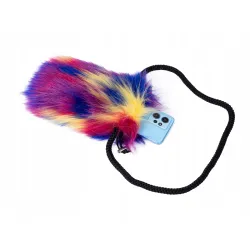 Futrzane etui pokrowiec na telefon eko futro iPhone Samsung uniwersalne