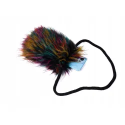 Futrzane etui pokrowiec na telefon eko futro iPhone Samsung uniwersalne