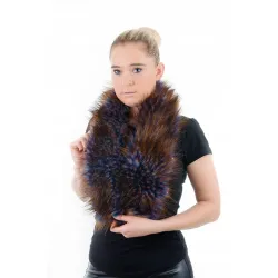 SZAL FUTRZANY MULTIKOLOR SZ-25