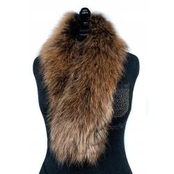 SZAL FUTRZANY ZŁOTY SZ-22