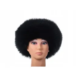 Czapka futrzana wiosenna zimowa kapelusz eko futro futrzana futerkowa