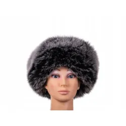 Czapka futrzana wiosenna zimowa kapelusz eko futro futrzana futerkowa