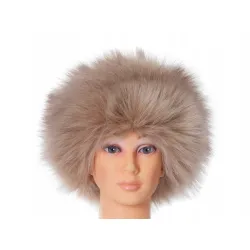 CZAPKA TOCZEK BEŻ MEGI CZ-36