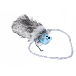 Futrzane etui pokrowiec na telefon eko futro iPhone Samsung uniwersalne