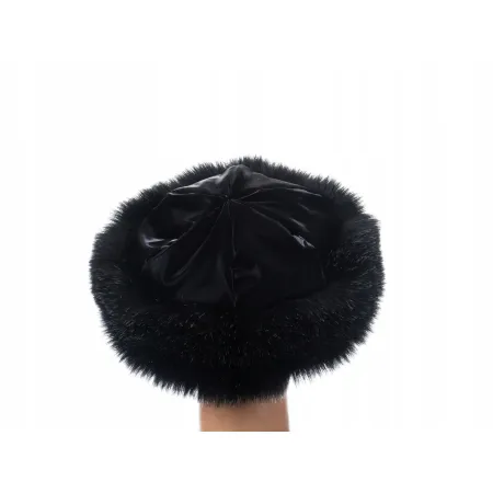 Czapka futrzana wiosenna zimowa kapelusz eko futro futrzana futerkowa