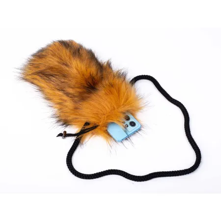 Futrzane etui pokrowiec na telefon eko futro iPhone Samsung uniwersalne