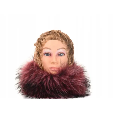 Opaska futrzana eko futro jenot futro ekologiczne wiosenne jesień