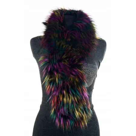 SZAL FUTRZANY OBSZYCIE FUTERKOWE EKO-FUTRO JENOT