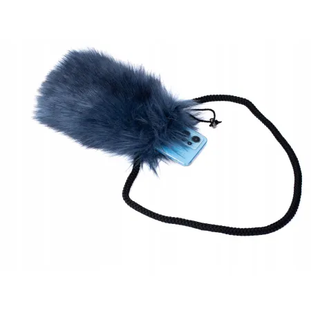 Futrzane etui pokrowiec na telefon eko futro iPhone Samsung uniwersalne