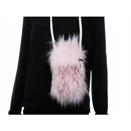 Futrzane etui pokrowiec na telefon eko futro iPhone Samsung uniwersalne