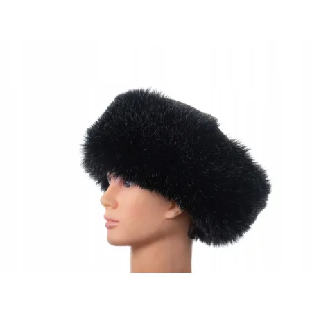 Czapka futrzana wiosenna zimowa kapelusz eko futro futrzana futerkowa