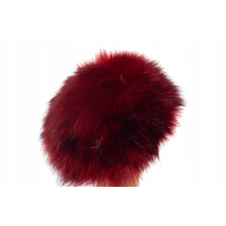 Czapka futrzana czerwona CZ-03