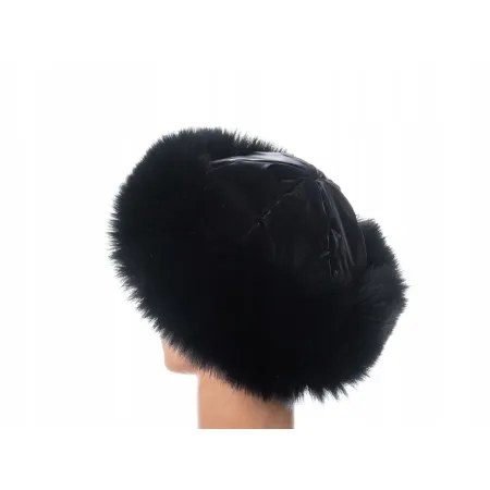 Czapka futrzana wiosenna zimowa kapelusz eko futro futrzana futerkowa