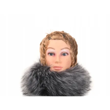 Opaska futrzana eko futro jenot wiosenna jesienna futerkowa