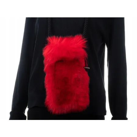 Futrzane etui pokrowiec na telefon eko futro iPhone Samsung uniwersalne