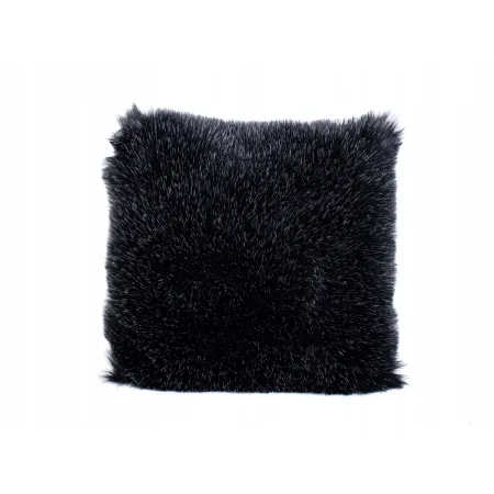 Poduszka Futrzana z eko futra jenot ozdobna futerkowa 35x35