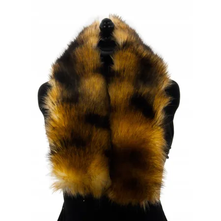 SZAL FUTRZANY ŻÓŁTY SZ-14