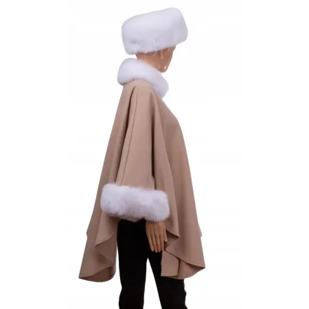 Ponczo jasny beż (04)