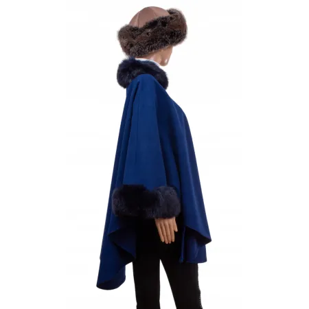 Ponczo niebieski + granat (12)