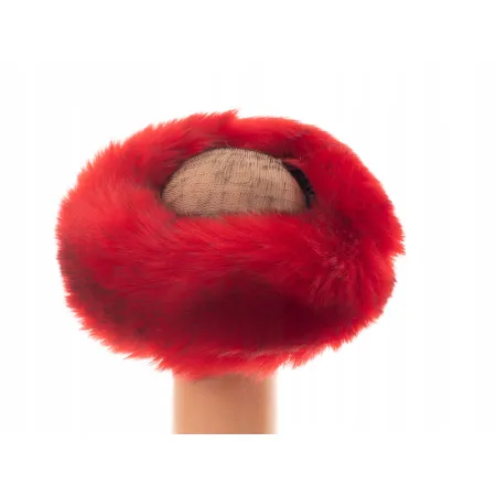 Opaska futrzana zimowa jesienna eko futro jenot