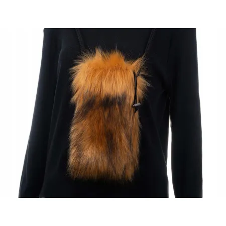 Futrzane etui pokrowiec na telefon eko futro iPhone Samsung uniwersalne