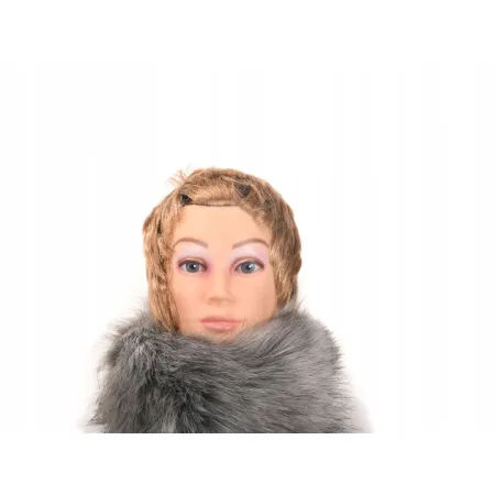 Opaska futerkowa eko futro jenot opaska jesienna wiosena futrzana