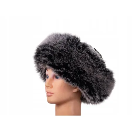 Czapka futrzana wiosenna zimowa kapelusz eko futro futrzana futerkowa