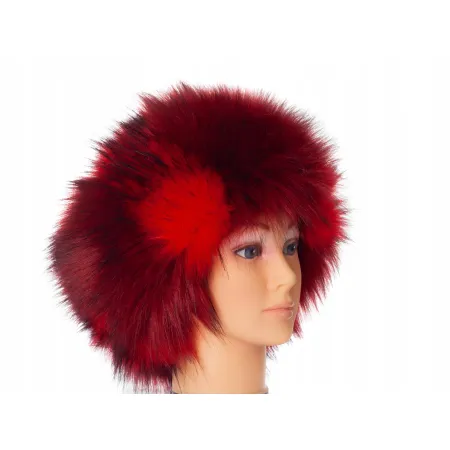 Czapka futrzana czerwona CZ-61