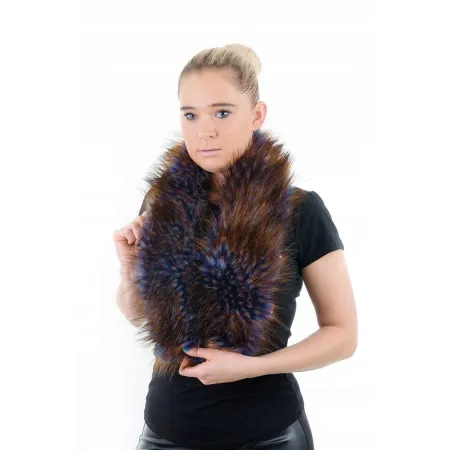 SZAL FUTRZANY MULTIKOLOR SZ-25