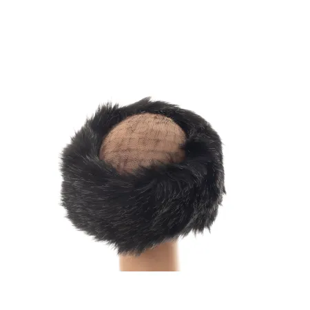 Opaska futrzana zimowa jesienna eko futro jenot