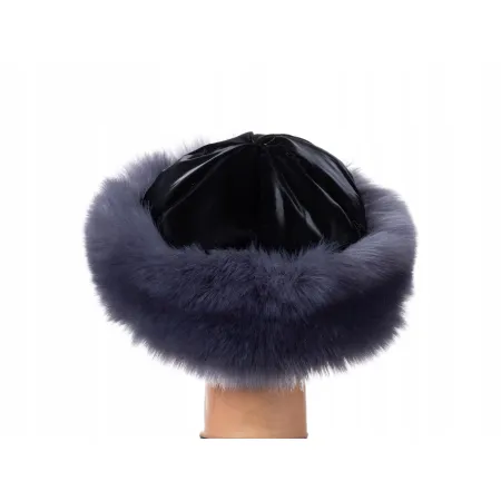 Czapka futrzana wiosenna zimowa kapelusz eko futro futrzana futerkowa