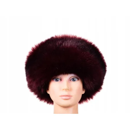 Czapka futrzana wiosenna zimowa kapelusz eko futro futrzana futerkowa