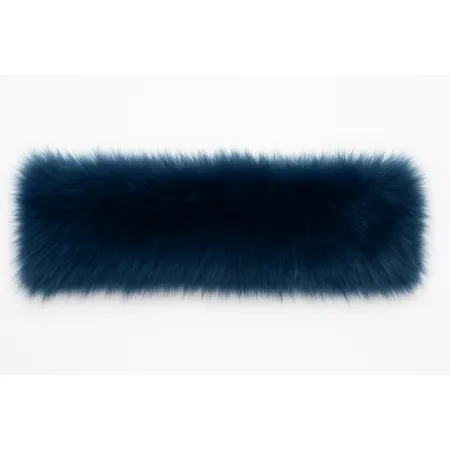 Tkanina futrzana niebieska 150 cm. 75
