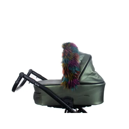 Obszycie futrzane do wózka futro do budki eko jenot futerkowe obszycie