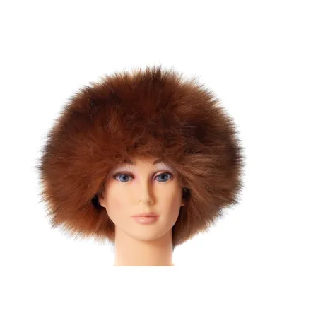 Czapka futrzana brąz CZ-06
