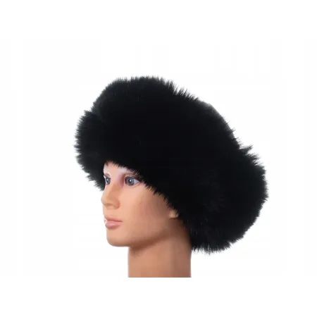Czapka futrzana wiosenna zimowa kapelusz eko futro futrzana futerkowa