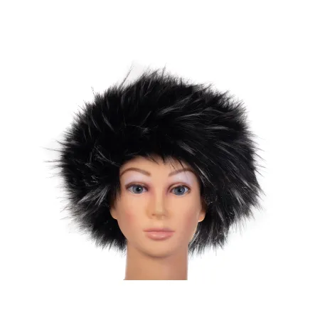 Opaska futrzana eko futro jenot wiosna jesień