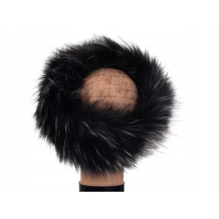 Opaska futrzana eko futro jenot wiosna jesień